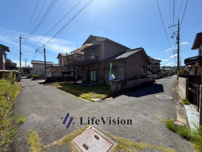 建物解体後、自由設計が可能な土地[山波町]